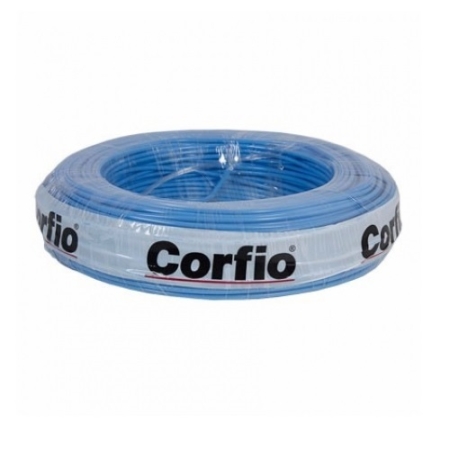 CABO FLEXIVEL CORFITOX  1,5mm² 750V AZUL COM 100 METROS CORFIO
